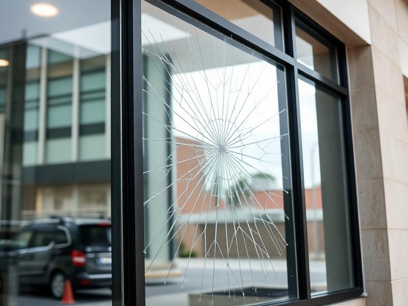 Security window film installation protecting home in Dallas